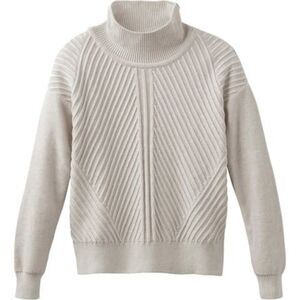 PrAna Women’s Sentiment Sweater in Cream Size Medium